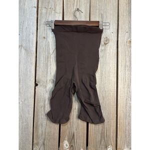 SKIMS High Waisted Mid Thigh Super Short Espresso Brown Shapewear L/G/G